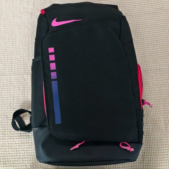 🎣Nike Hoops Elite Air Cushion Basketball Backpack - Large Capacity Unisex - Picture 1 of 4